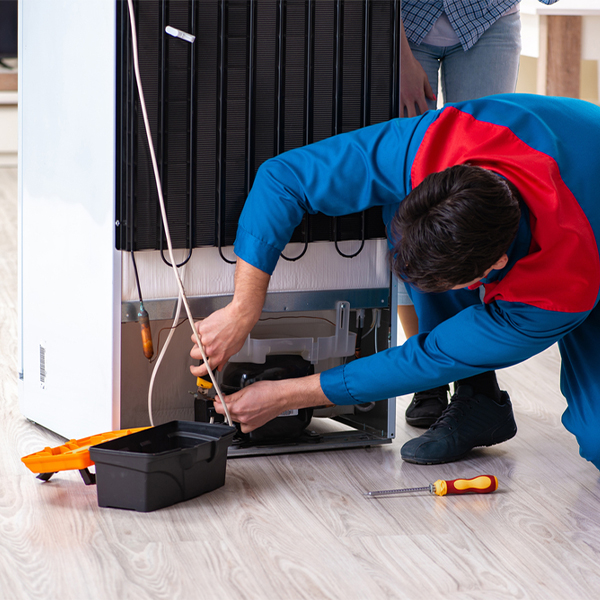 how much do you charge for refrigerator repair services in Simpsonville KY